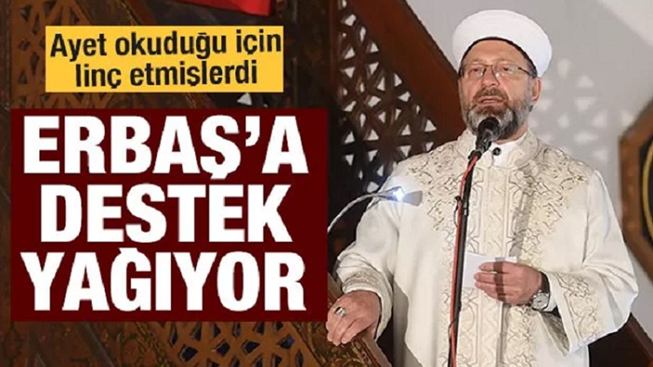 Diyanet İşleri Başkanı Prof.Dr.Ali Erbaş Yalnız Değildir