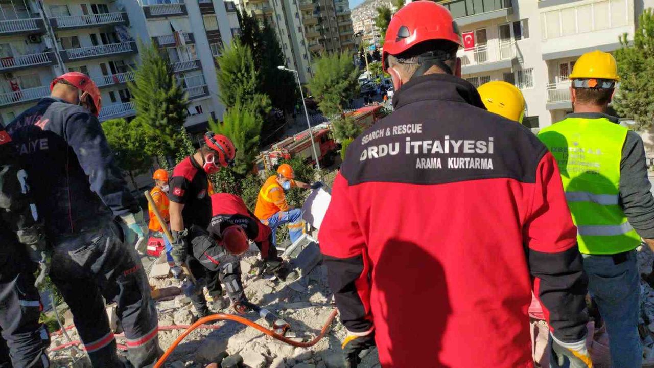 Ordu İtfaiyesi İzmir’de