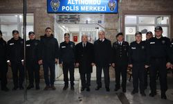 VALİ EROL VE BAŞKAN GÜLER YILBAŞI MESAİSİNDE