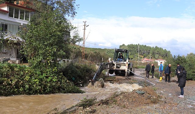 Gülyalı'da Artık Sel Sorun Olmayacak