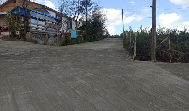 Ordu Büyükşehir'den İkizce’nin Mahallelerine Ömürlük Yollar