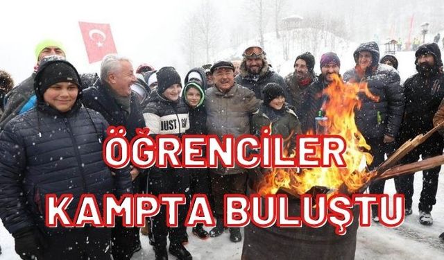 Ordu'da Öğrenciler Motivasyon kampında Buluştu