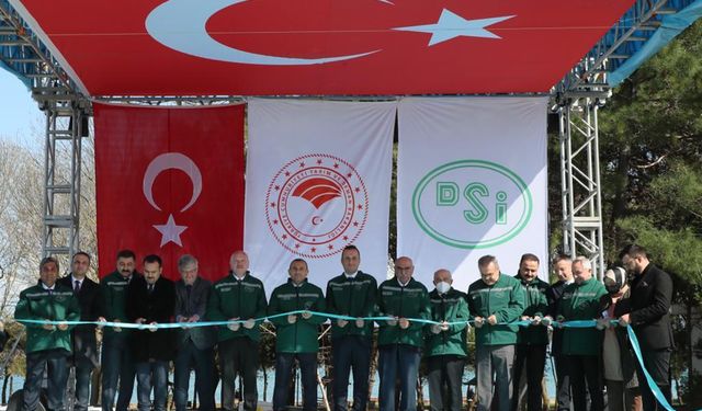 Çaybaşı İlküvez Barajı’nın Açılışı Yapıldı