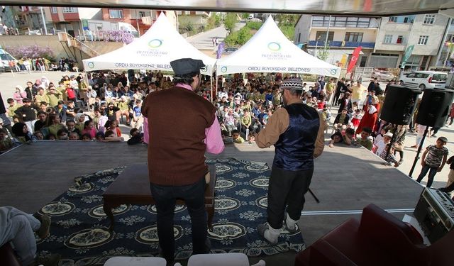 Ordu Büyükşehir Ramazan Coşkusunu Kumru’ya Yaşattı.