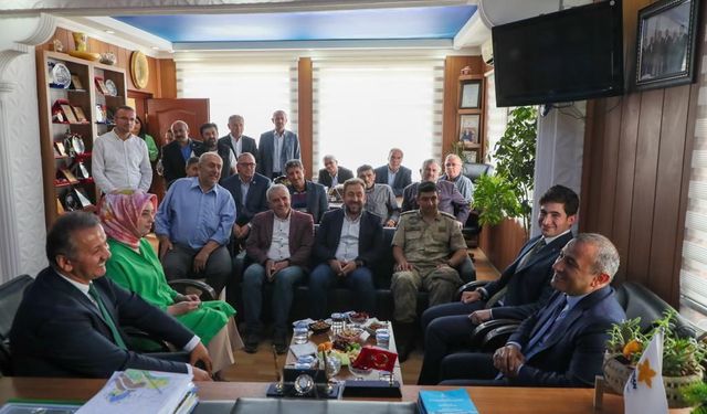 Vali Sonel, Korgan İlçesini Ziyaret Etti