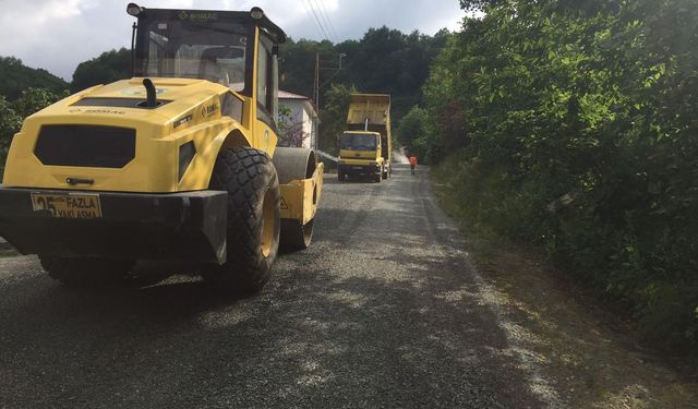 Ordu ve Giresun’u Birbirine Bağlayan Güzergâh Asfalt İle Buluştu