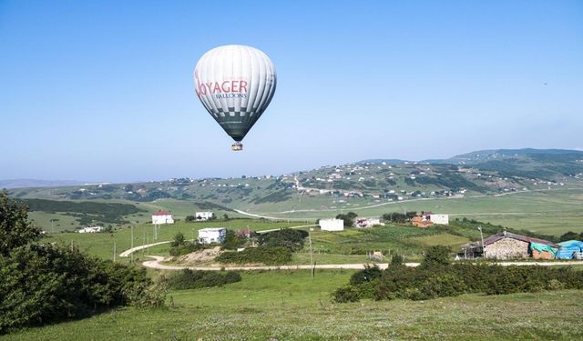 Ordu'da Yaylada Balon Turizmi Başlıyor.