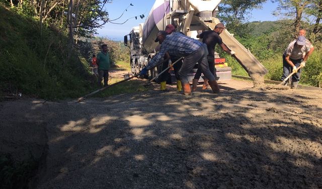 Ordu Büyükşehir Perşembe’nin Mahallelerini Birleştiriyor