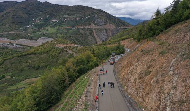 Ordu büyükşehirden Mesudiye dev ulaşım yatırımı