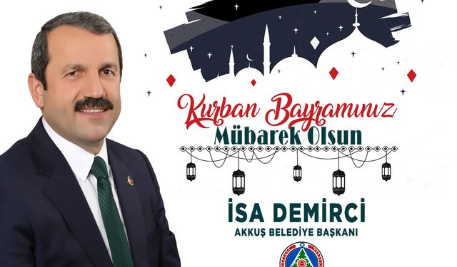 Başkan Demirci’den Kurban Bayramı Mesajı